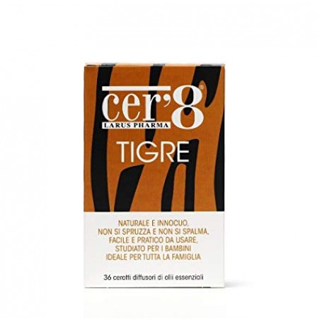 Cer'8 Tigre Cuscinetto Adesivo 36pz